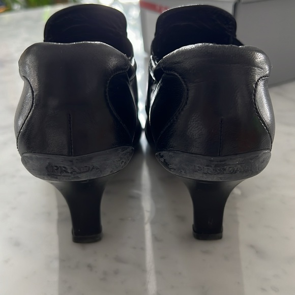 Prada Calzature Donna Nero Nappa Sport Booties size 37 - Picture 13 of 13